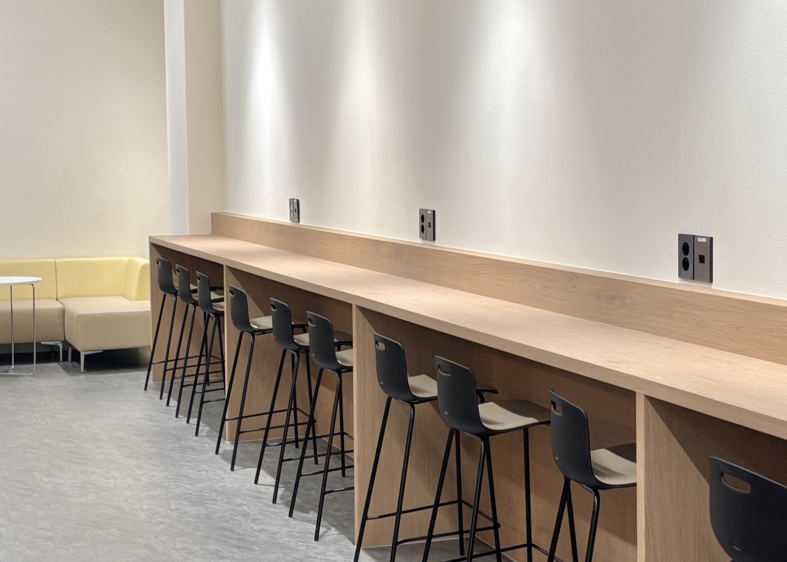 Holton Hall B1 study lounge